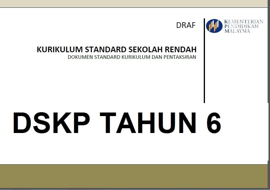 Dskp Bahasa Melayu Tahun 6 Sjk Sumber Pendidikan