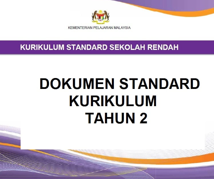 Dokumen Standard Kurikulum Dsk Tahun 2 Kssr Sumber Pendidikan