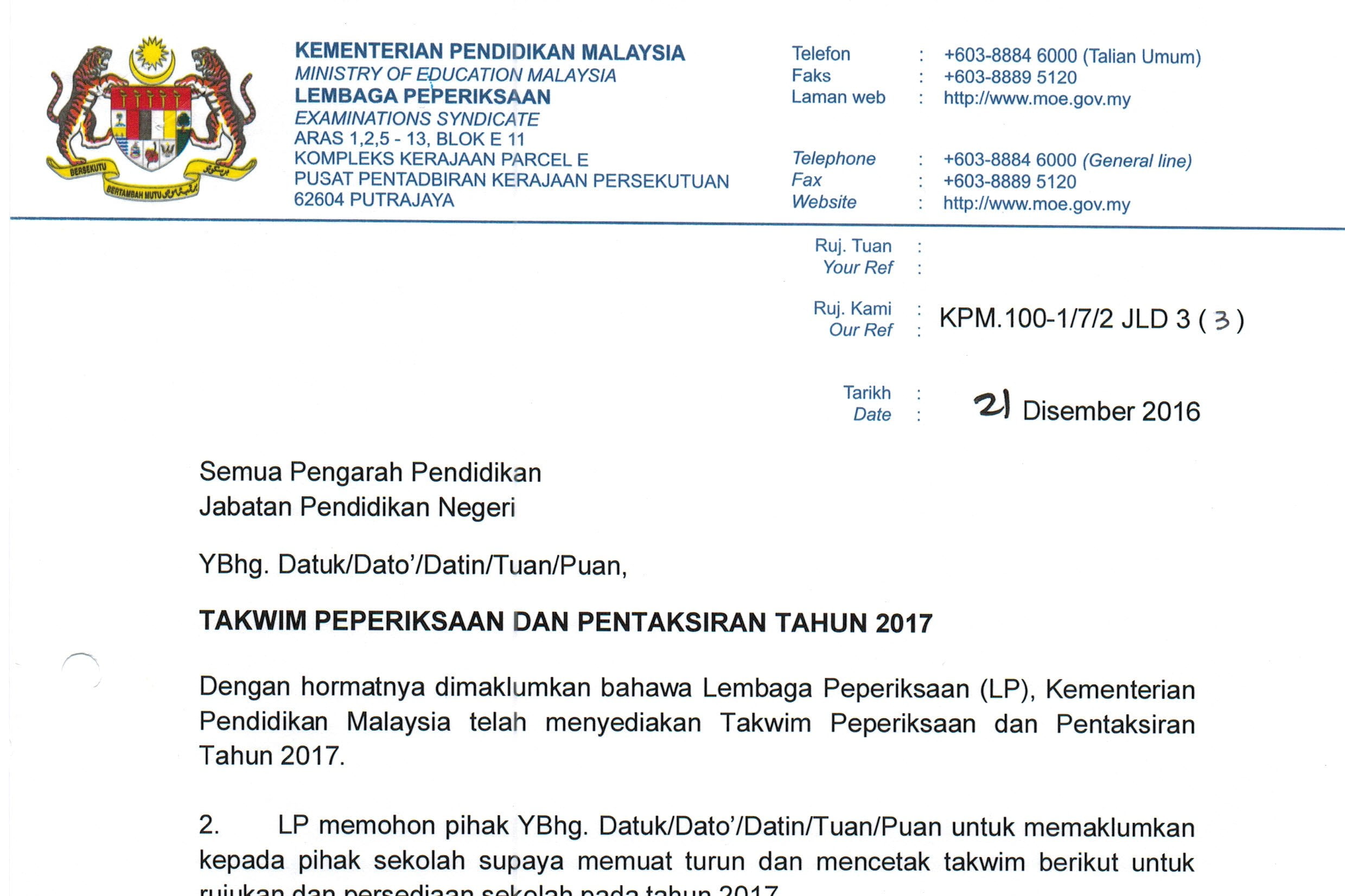 Surat-takwim-2017 - Sumber Pendidikan