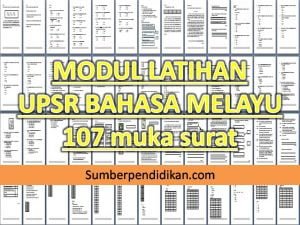 Modul Latihan UPSR Bahasa Melayu PPD SBT - Sumber Pendidikan