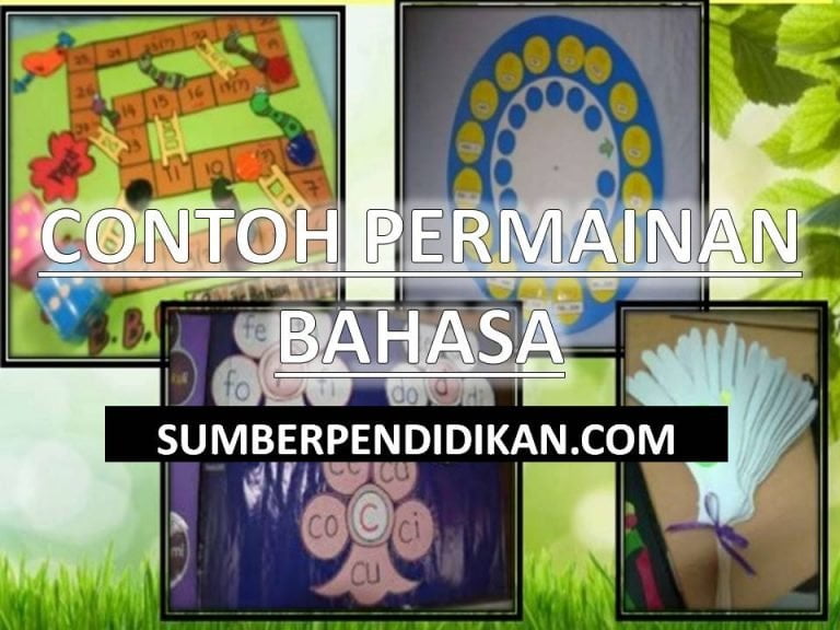 Contoh Aktiviti Permainan  Bahasa Sumber Pendidikan