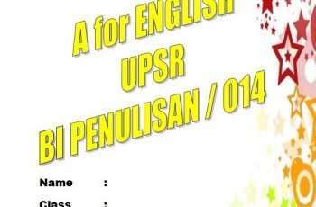 Koleksi Bahan Persediaan Bahasa Melayu UPSR - Sumber 
