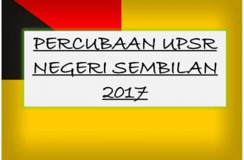 Percubaan UPSR Sains Kertas 1 Selangor 2018 - Sumber 