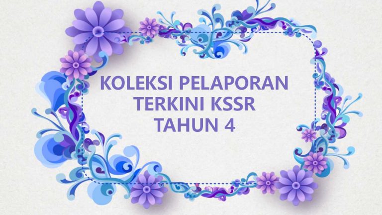 Pelaporan DSKP Bahasa Melayu Tahun 4 - Sumber Pendidikan