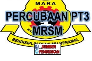 Koleksi Soalan Percubaan PT3 2019 Format Baharu - Sumber 