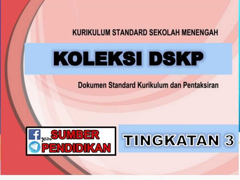 Koleksi DSKP Tingkatan 3 KSSM  Sumber Pendidikan