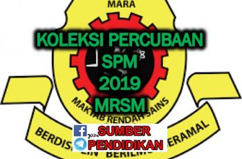 Koleksi Soalan Peperiksaan Percubaan SPM Pahang 2017 