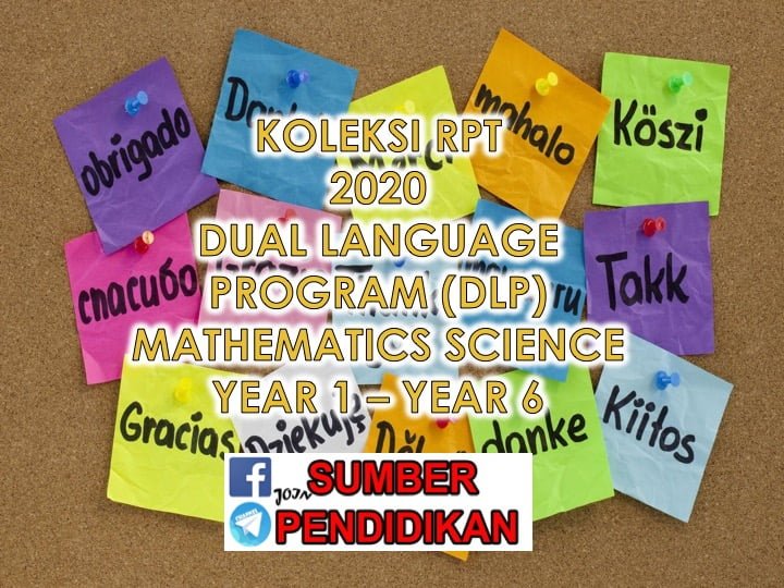 Koleksi Rpt 2020 Dual Language Program Dlp Year 1 Year 6 Sumber Pendidikan