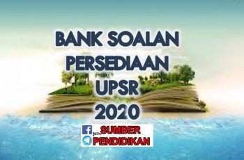 Bank Soalan Terbesar Koleksi Percubaan UPSR 2018 Pelbagai negeri 